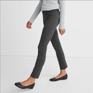 American Giant Dark Gray Ponte Dress Pants 8 S M